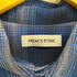 フリークスストア FREAKS STORE Relax Fit リラックスフィット ブリーチ加工 オンブレチェック メンズ L