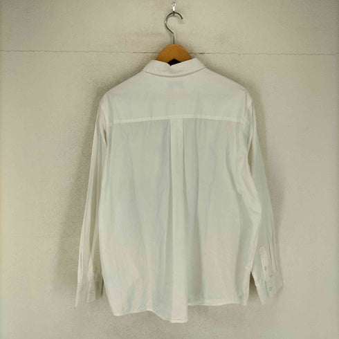 モノマート MONO-MART オーバールーズブロードレギュラーカラーL/Sシャツ ビッグシルエット長袖シャツ メンズ JPN:M