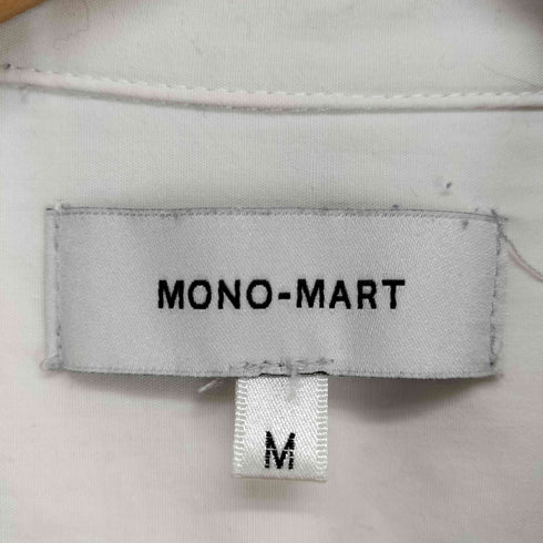 モノマート MONO-MART オーバールーズブロードレギュラーカラーL/Sシャツ ビッグシルエット長袖シャツ メンズ JPN:M