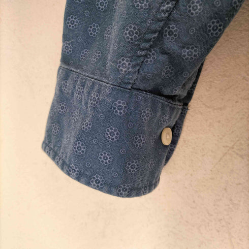 ブルックスブラザーズレッドフリース BROOKS BROTHERS REDFLEECE 花柄ボタンダウンシャツ メンズ import:S