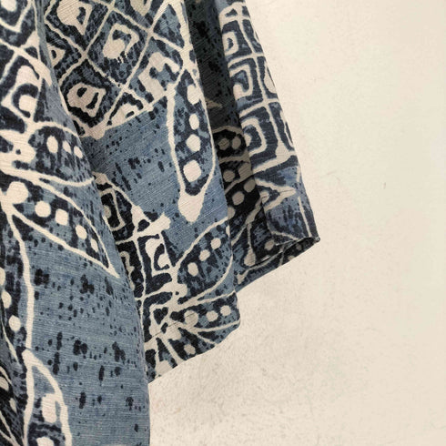 バティックベイ Batik Bay 総柄シルクシャツ メンズ L
