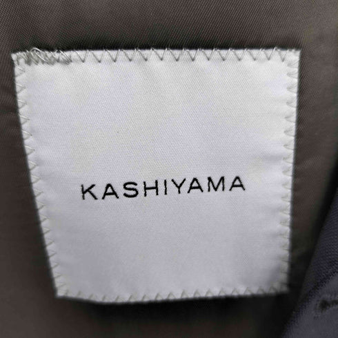 KASHIYAMA ウール 3B シングル ジャケット & テーパードスラックス セットアップ メンズ