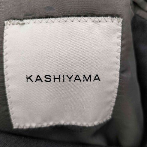 KASHIYAMA ウール 3B シングル ジャケット & テーパードスラックス セットアップ メンズ
