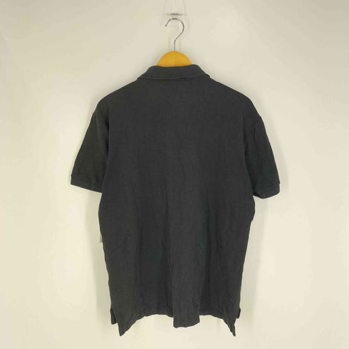 アクアスキュータム AQUASCUTUM ロゴ刺繍 鹿の子 S/Sポロシャツ メンズ JPN:XL