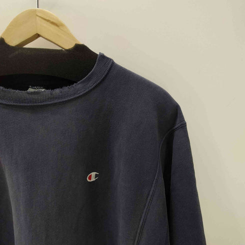 チャンピオン Champion 90S USA製 ポリ混紡 REVERSE WEAVE リバースウィーブ 目つき スウェット 襤褸 ボロ メンズ import:XL