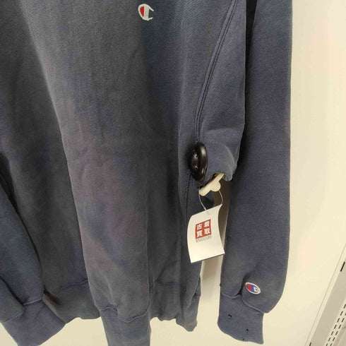チャンピオン Champion 90S USA製 ポリ混紡 REVERSE WEAVE リバースウィーブ 目つき スウェット 襤褸 ボロ メンズ import:XL