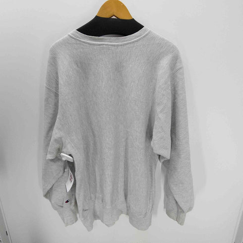 チャンピオン Champion FISHER COLLEGE エンブレム ロゴ プリント 袖目つき スウェット メンズ