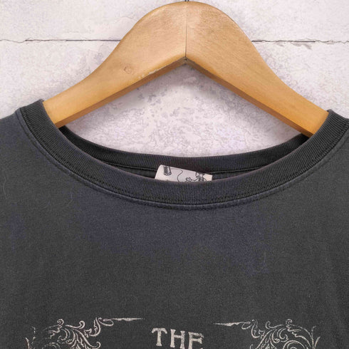 グラッドハンド GLADHAND バーバーコラボプリントクルーネックTシャツ メンズ JPN:M
