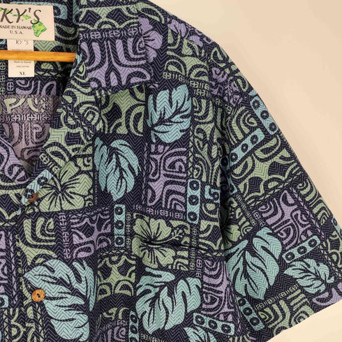 ケーワイズ KYs S/S 総柄アロハシャツ メンズ JPN:XL
