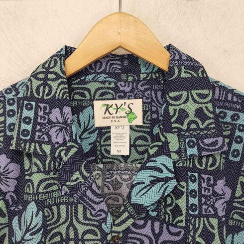 ケーワイズ KYs S/S 総柄アロハシャツ メンズ JPN:XL