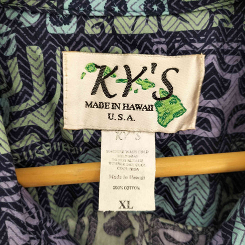 ケーワイズ KYs S/S 総柄アロハシャツ メンズ JPN:XL