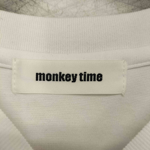 モンキータイム MONKEY TIME TC/PONTI 1POCKET 5SLEEVE CN/Tシャツ メンズ JPN:S