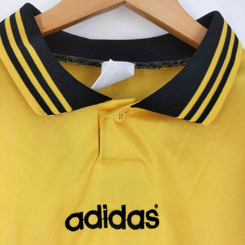 アディダスオリジナルス adidas Originals スリーストライプ フロント小文字ロゴ ゲームシャツ メンズ import:XL