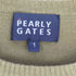パーリーゲイツ PEARLY GATES ロゴ ニット セーター レディース JPN:1