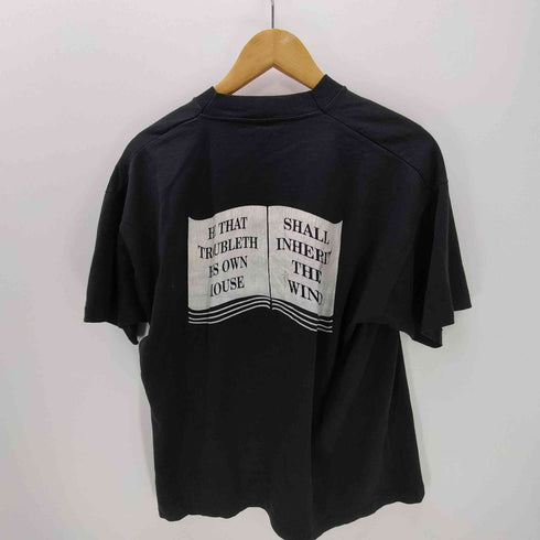 90S FRUIT OF THE LOOM ボディ USA製 CHS PRESENTS INHERIT THE WIND ムービー プリント Tシャツ 袖シングル メンズ import:XL