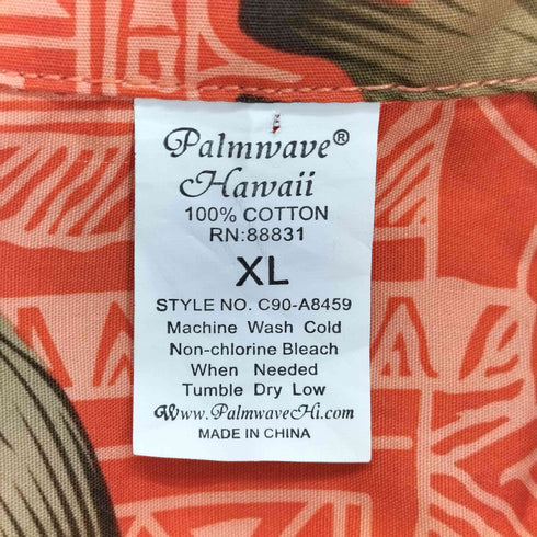 パルムウェーブ Palmwave アロハシャツ メンズ import:XL