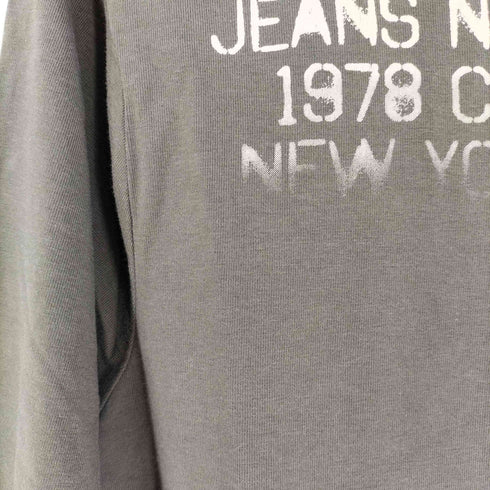 カルバンクラインジーンズ Calvin Klein Jeans ロゴプリント Vネックカットソー メンズ import:M
