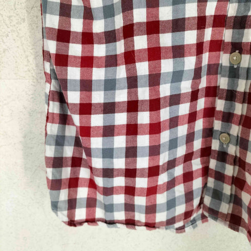 ブルックスブラザーズ BROOKS BROTHERS チェック柄ボタンダウンシャツ メンズ import:M