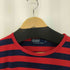 ポロバイラルフローレン Polo by RALPH LAUREN 90-00s ワンポイントロゴ ボーダー クルーネック ロングスリーブ Tシャツ レディース L
