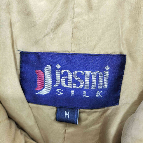 jasmi silk シルク100 マオカラー コート レディース JPN:M