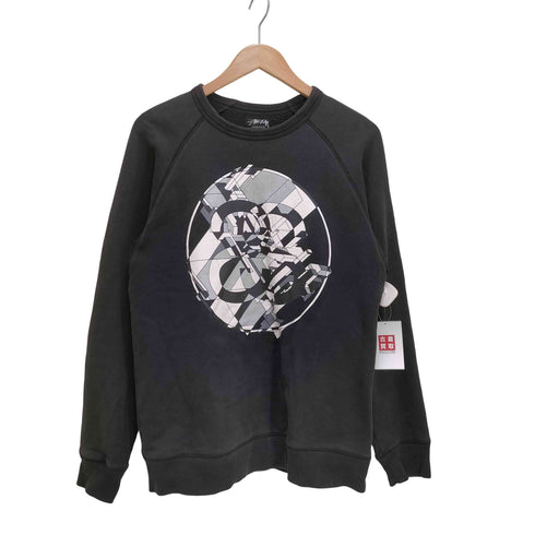 ステューシー Stussy 00s ロゴプリントクルーネック スウェット メンズ JPN:M
