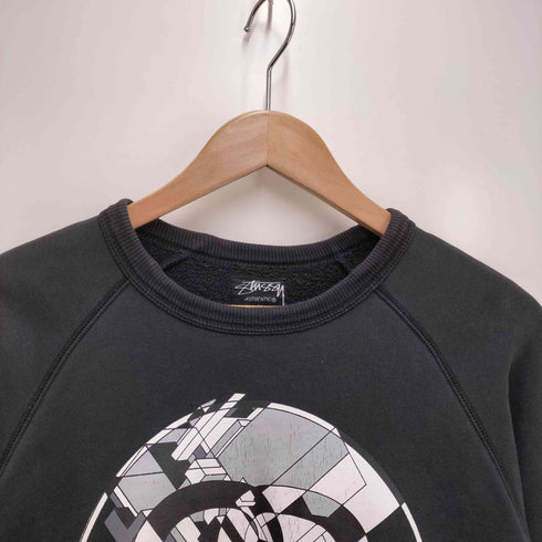 ステューシー Stussy 00s ロゴプリントクルーネック スウェット メンズ JPN:M