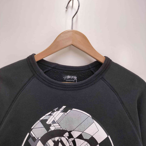 ステューシー Stussy 00s ロゴプリントクルーネック スウェット メンズ JPN:M