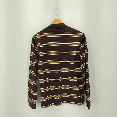 マナスタッシュ MANASTASH ボーダー コットンクルーネック Tシャツ メンズ L
