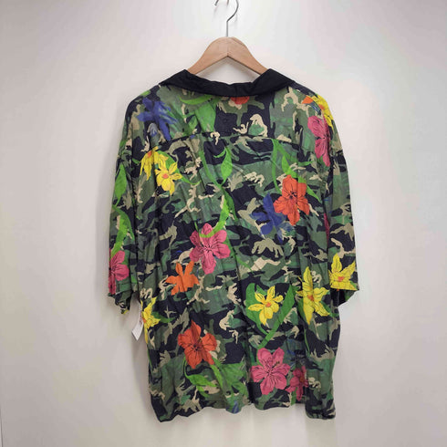 トミーヒルフィガー TOMMY HILFIGER 総柄 アロハシャツ メンズ JPN:XL
