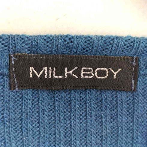 ミルクボーイ MILKBOY RIBBED LOGO TEE レディース