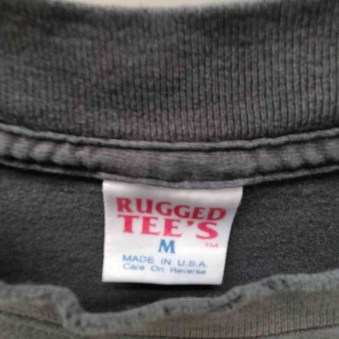 90S RUGGED TEE'S USA製 57TH ANNUAL BIKE WEEK ホーク 鷹 バイクウィーク 両面 プリント Tシャツ 袖シングル メンズ import:M