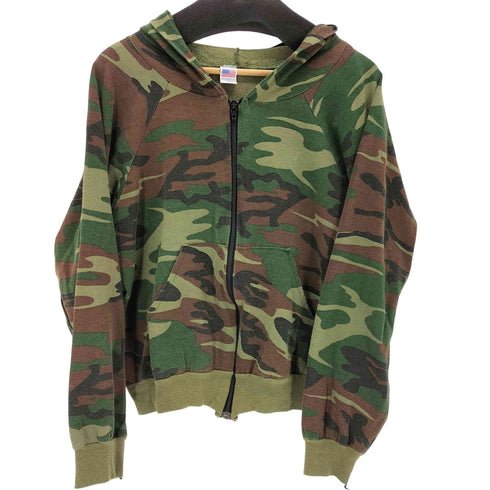 CRAFTED WITH PRIDE カモ柄ジップアップパーカー メンズ JPN:M