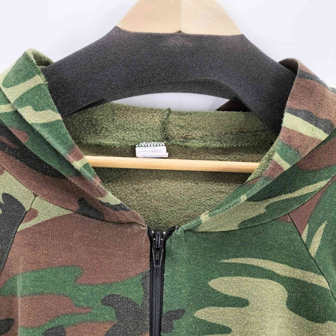 CRAFTED WITH PRIDE カモ柄ジップアップパーカー メンズ JPN:M