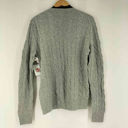 ポロラルフローレン POLO RALPH LAUREN スモールポニー刺繍 ケーブル編み ニットプルオーバー メンズ JPN:M