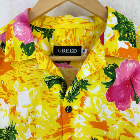 グリード Greed 半袖 アロハシャツ メンズ XL