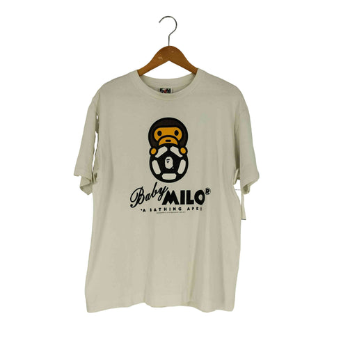 アベイシングエイプ BAPE by A BATHING APE baby milo 両面プリント Tシャツ メンズ JPN:L