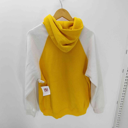 リー Lee 90S USA製 アーム バイカラー ラグランスリーブ プルオーバー パーカー メンズ import:XL