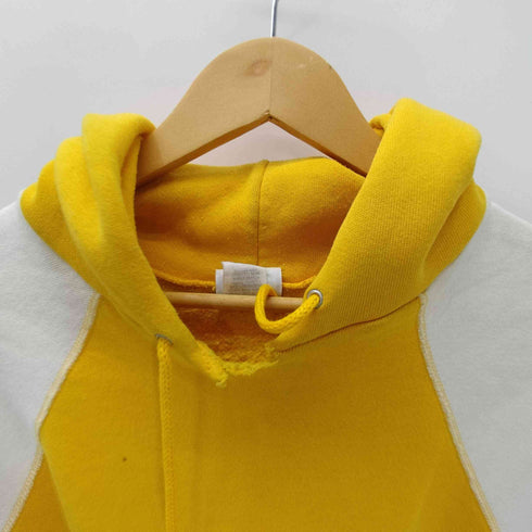 リー Lee 90S USA製 アーム バイカラー ラグランスリーブ プルオーバー パーカー メンズ import:XL