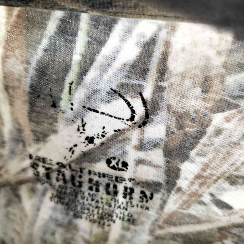 REALTREE リアルツリー カモ クルーネック ロングスリーブ Tシャツ メンズ