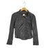 IMPERIAL MADE IN ITAKY cow leather 比翼デザインカウレザージャケット レディース