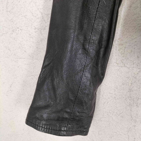 IMPERIAL MADE IN ITAKY cow leather 比翼デザインカウレザージャケット レディース