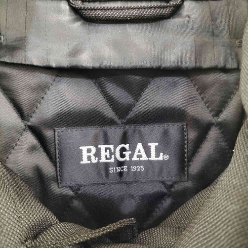 リーガル REGAL キルティングライナー付き 比翼コート メンズ L