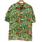 Winnie Fashion 総柄 コットン アロハシャツ メンズ JPN:XL