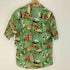 Winnie Fashion 総柄 コットン アロハシャツ メンズ JPN:XL