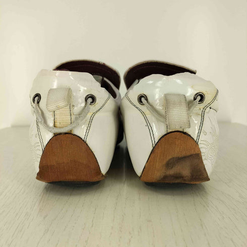 ケンゾー KENZO サイドプリント レザー ドライビングシューズ メンズ JPN:25