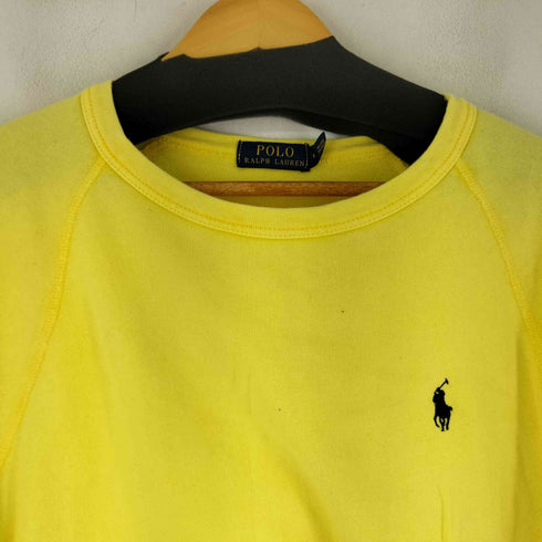 ポロラルフローレン POLO RALPH LAUREN スモールポニー刺繍 ラグラン スウェット メンズ JPN:M