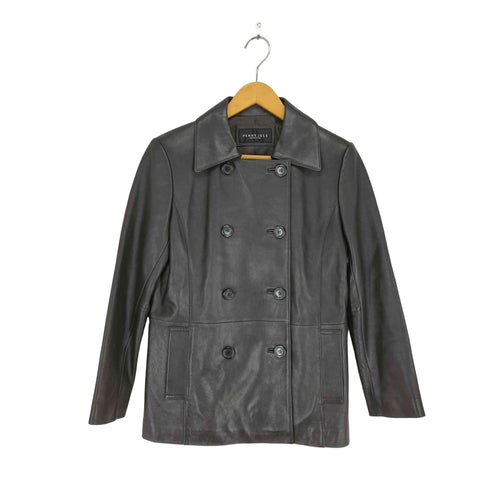 PENNY JULE lamb leather ラムレザーショートトレンチコート レディース 9AR