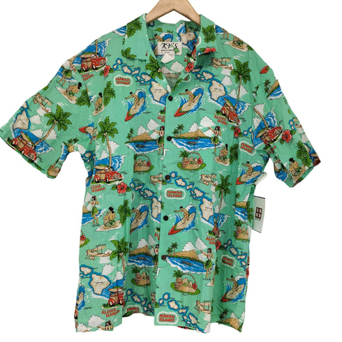ケーワイズ KYs S/S 総柄アロハシャツ メンズ JPN:XL