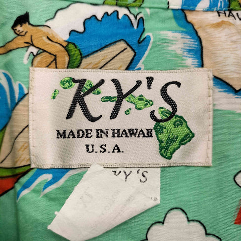 ケーワイズ KYs S/S 総柄アロハシャツ メンズ JPN:XL