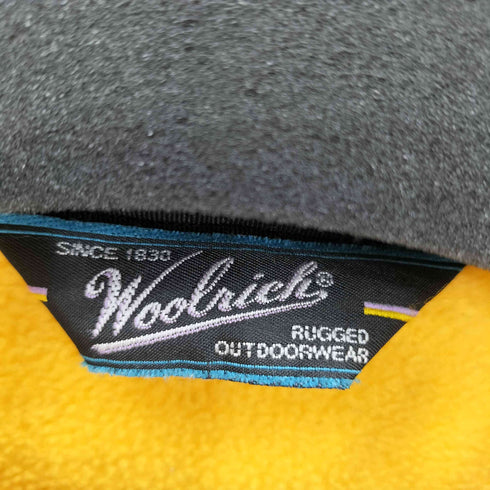 ウールリッチ WOOLRICH 90s 三角タグ フルジップ フリースジャケット メンズ LL